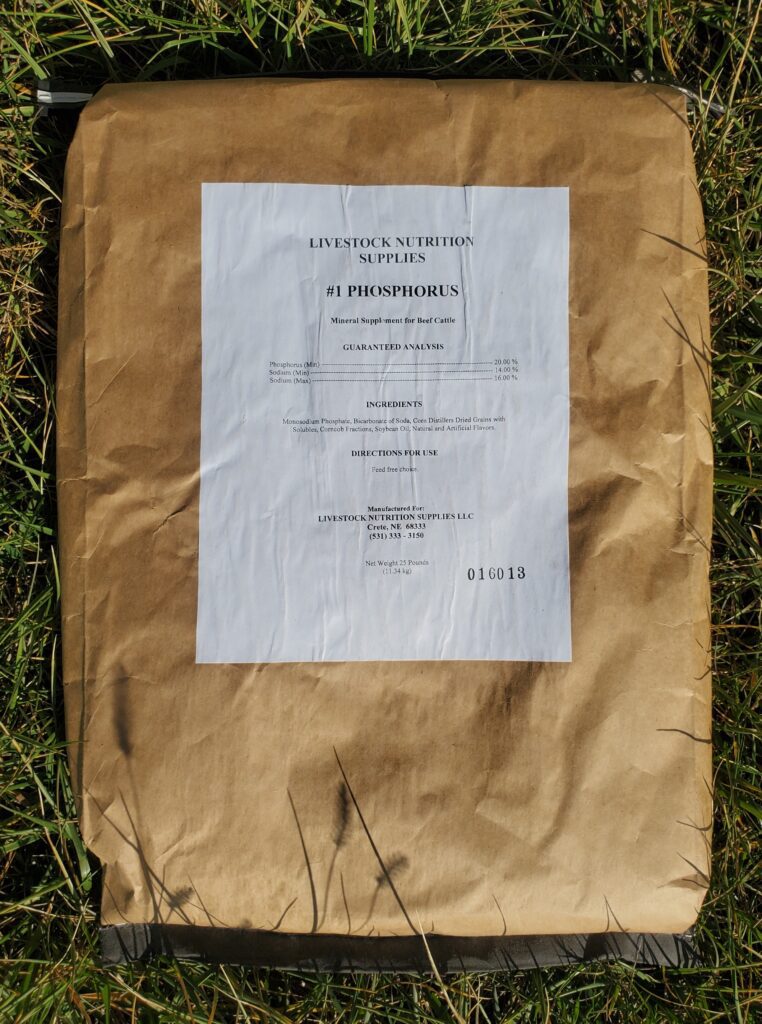 Phosphorus Mineral - Livestock Nutrition Supplies LLC - Guinea Pig Food Phosphorus Supplements